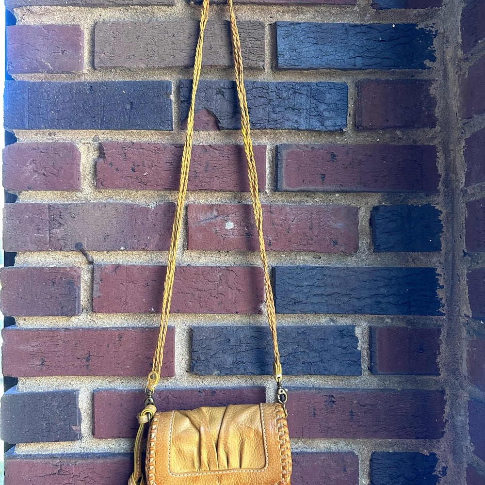 Frye mini leather crossbody with multiple braided straps - Picture 2 of 11